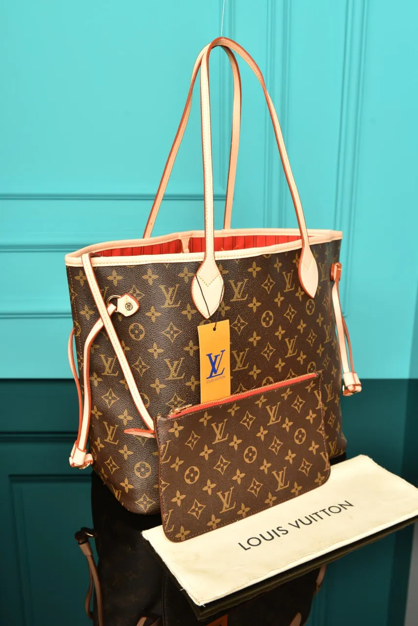Neverfull MM Monogram Red