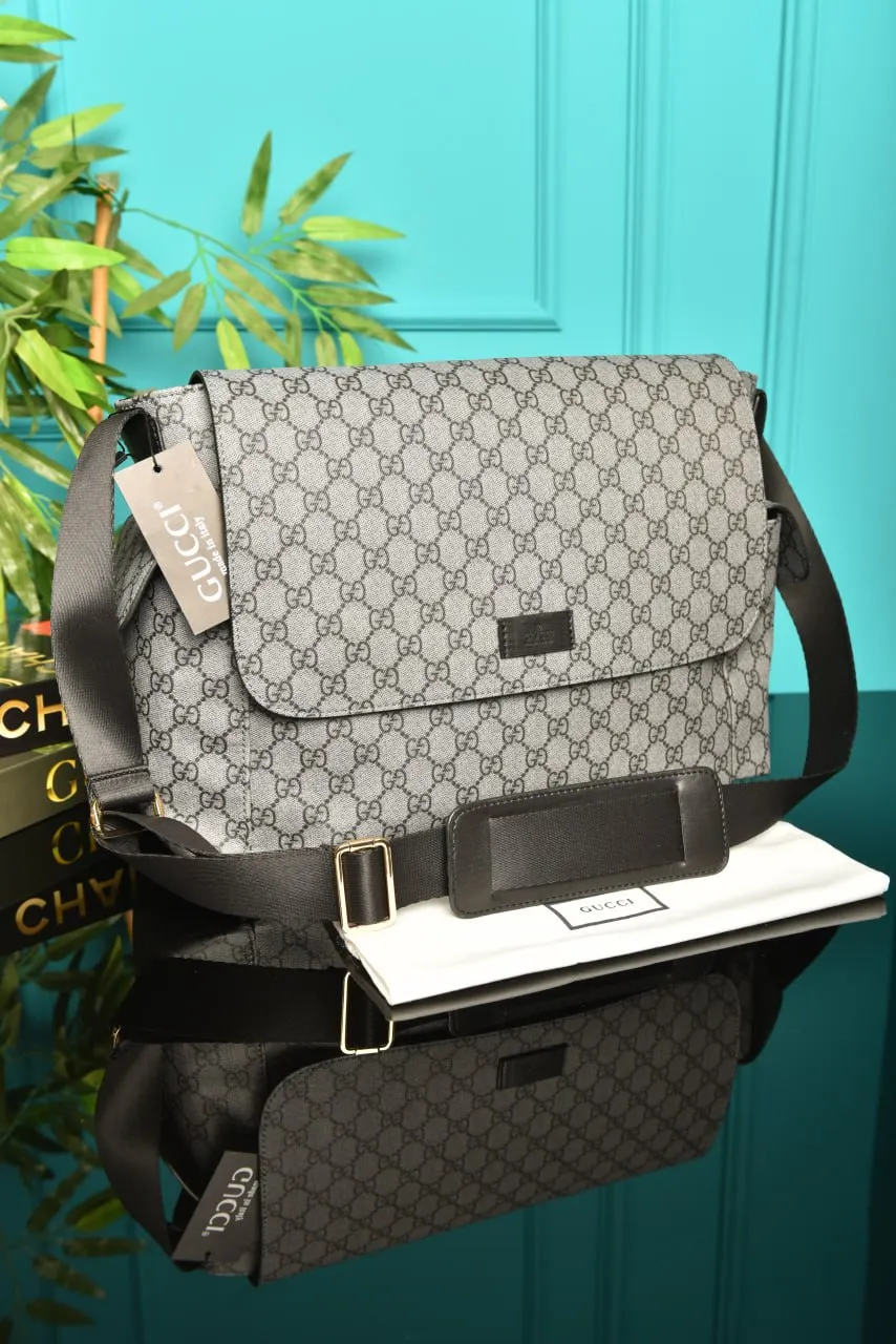 GG Plus Diaper Bag Gray