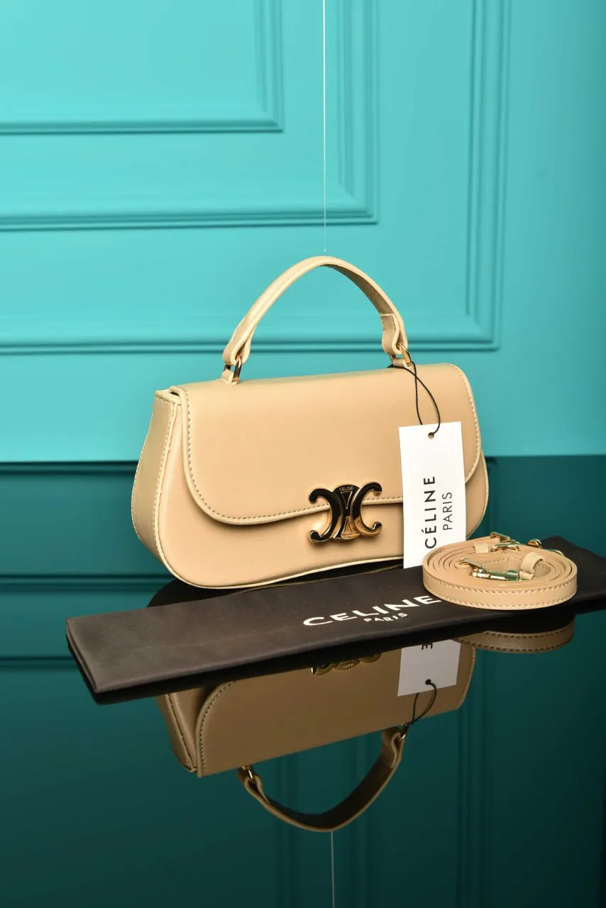 Lola in Shiny Calfskin Cream