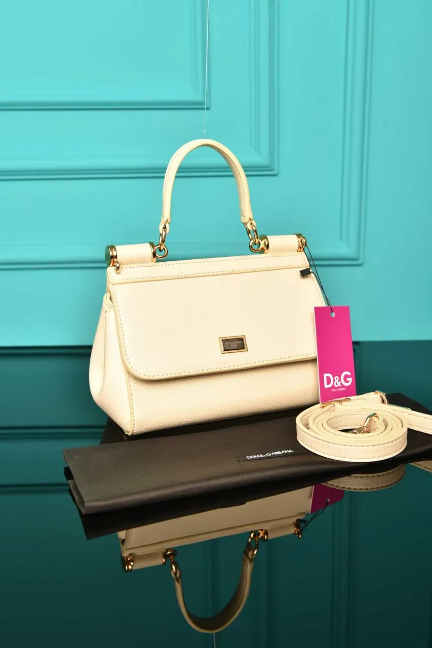 Mini Sicily Handbag White