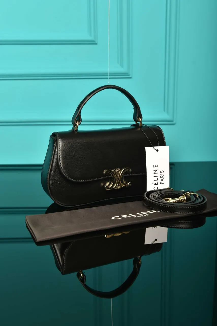 Lola in Shiny Calfskin Black