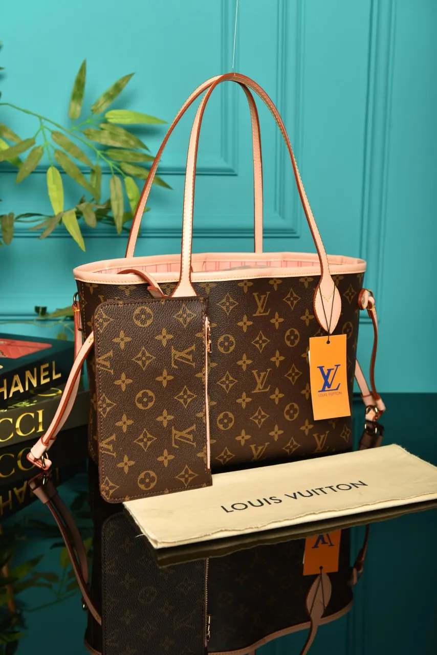 Neverfull PM Monogram Pink