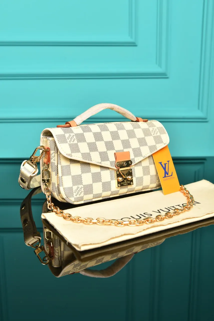 Pochette Metis East Damier White
