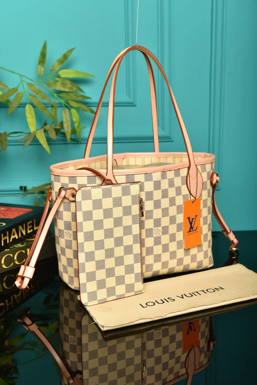 Neverfull PM Damier White