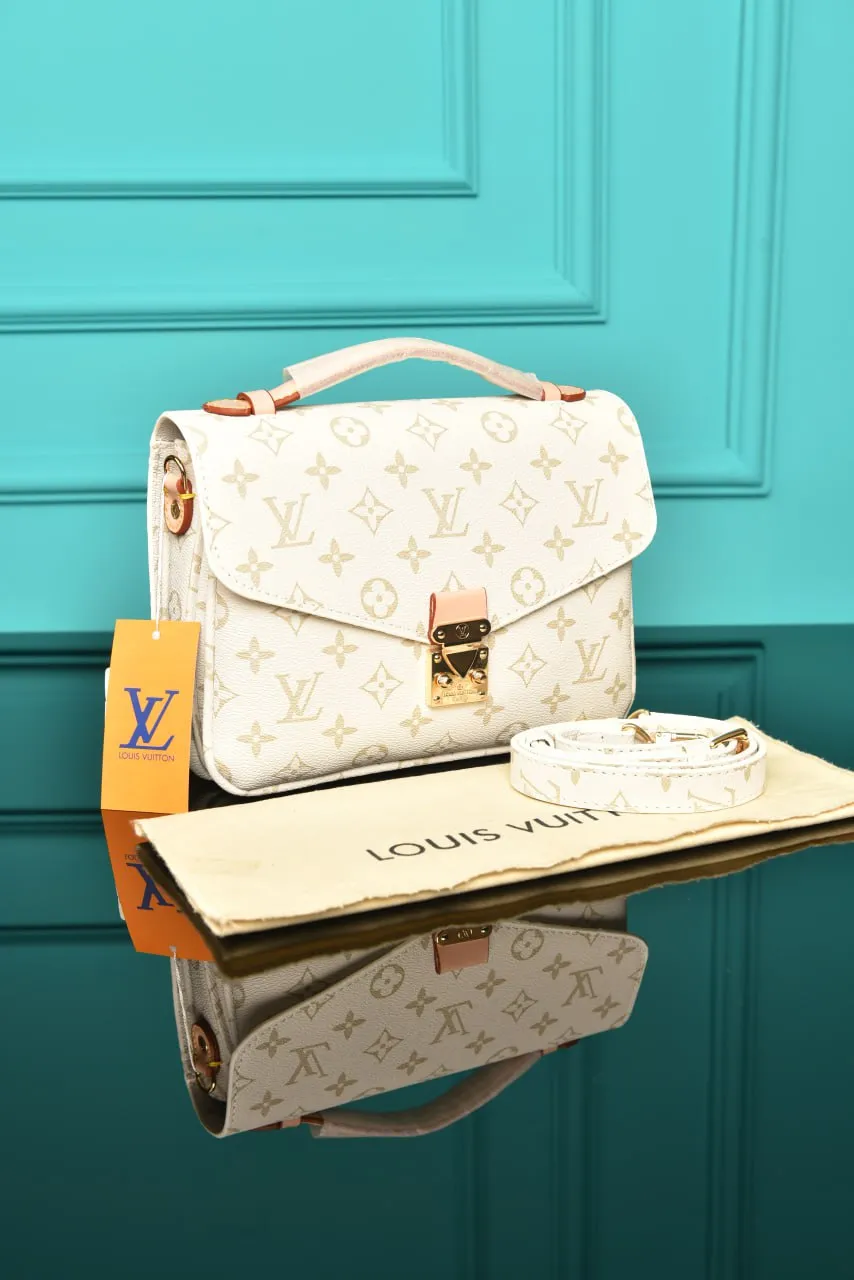 Pochette Metis Monogram White