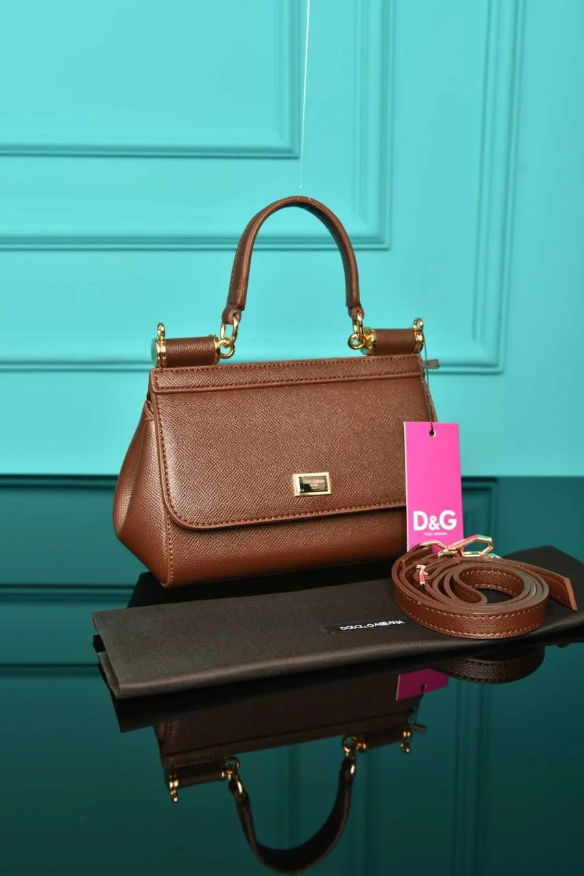 Mini Sicily Handbag Brown