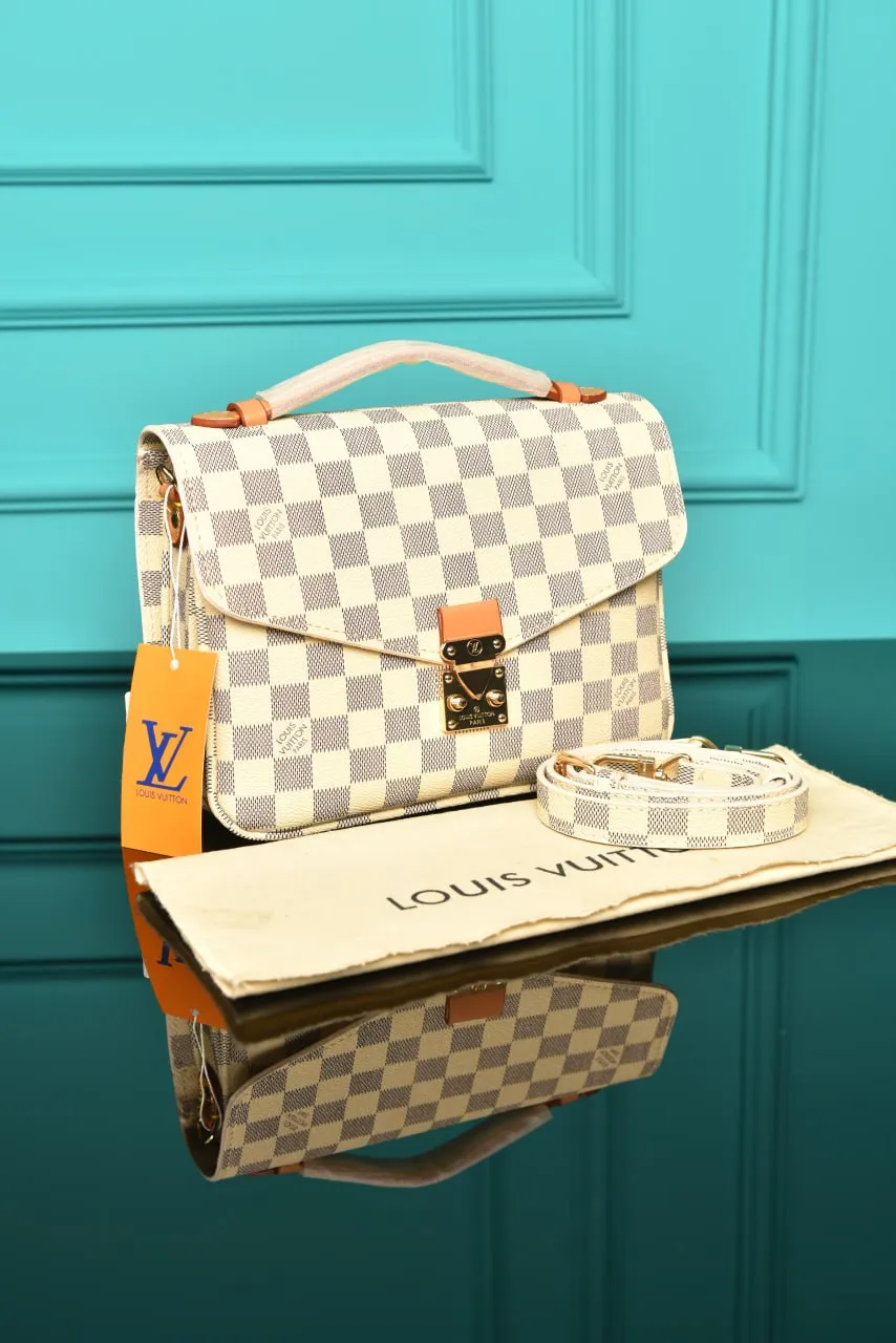 Pochette Metis Damier White