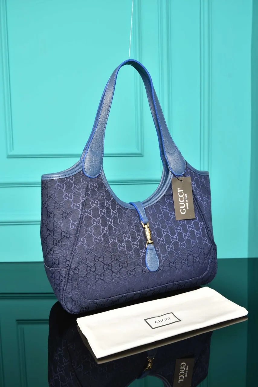 Mercato Small Tote Bag Blue