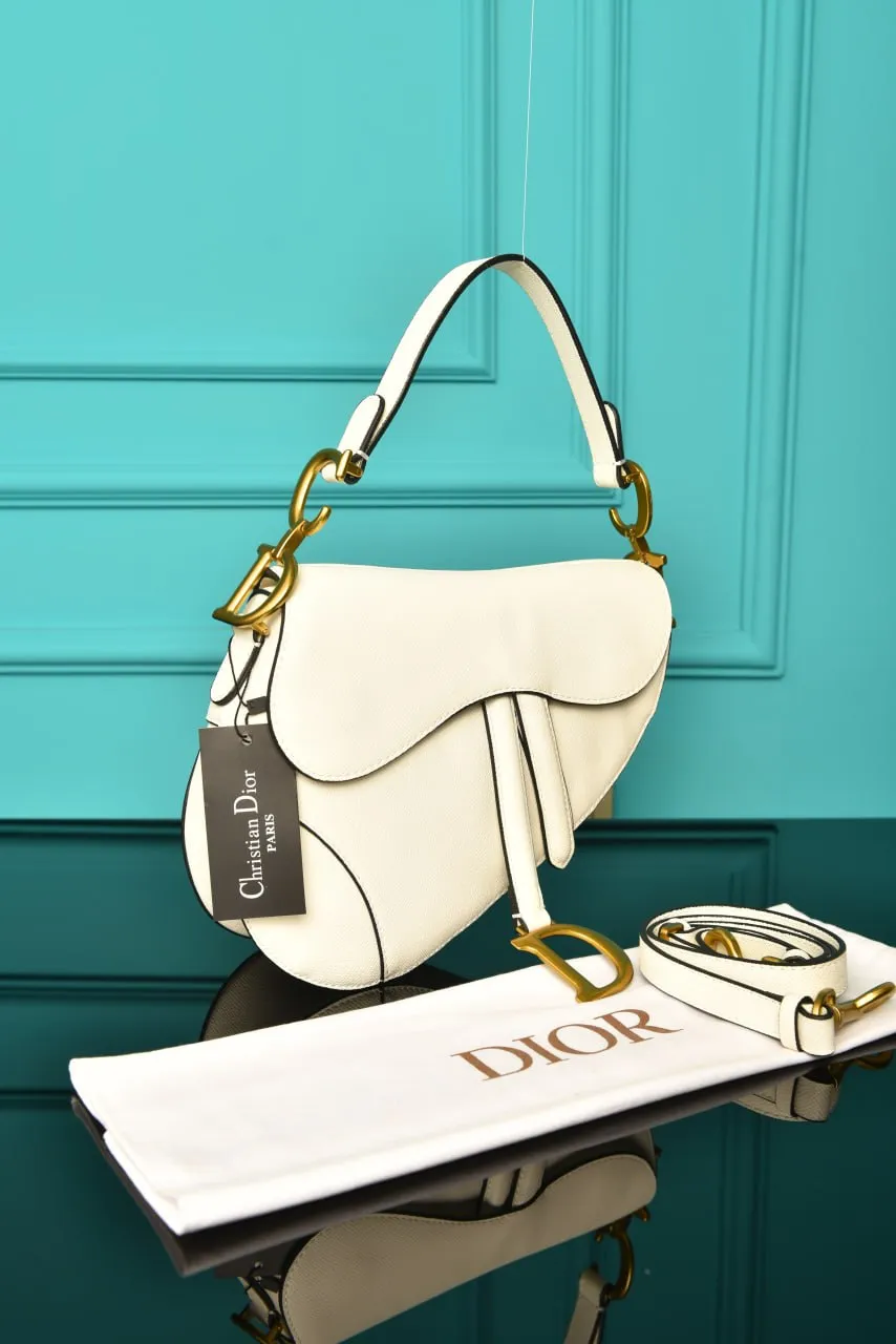 Saddle Bag White