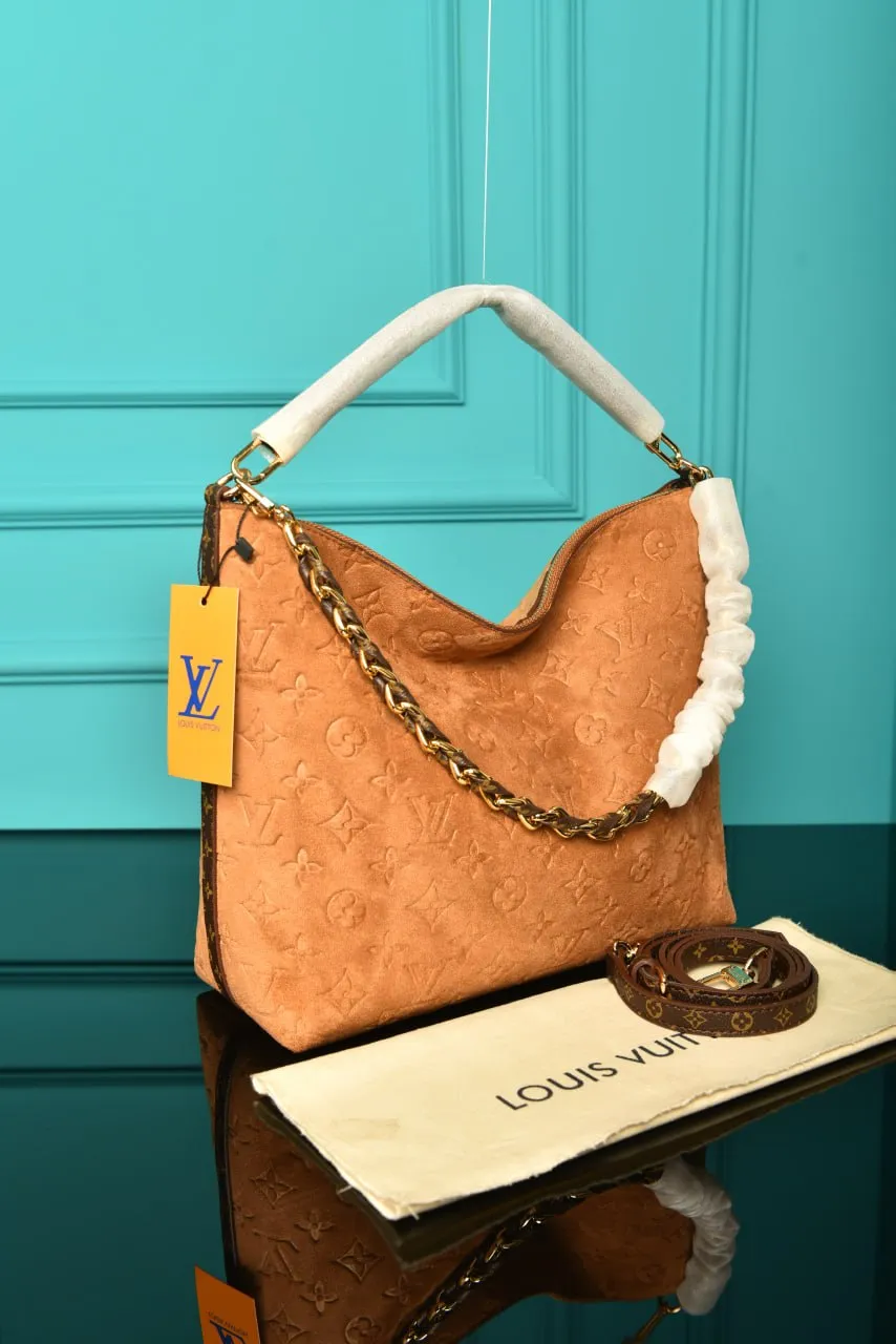 Multipass  Bag in Suede Brown